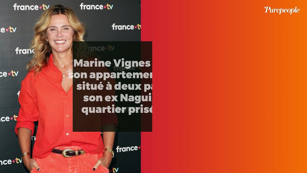 Marine Vignes fait visiter son appartement de 150m2 situé à deux pas de chez son ex Nagui, dans un quartier prisé de Paris