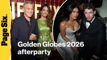 Inside the Golden Globes 2026 afterparties: Amal Clooney, Priyanka Chopra and more