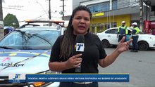 Policial morta: acidente grave deixa viatura destruída no bairro de Afogados