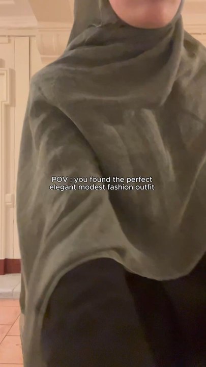 Finally found the perfect elegant modest fashion outfit 🥹🤌🏻