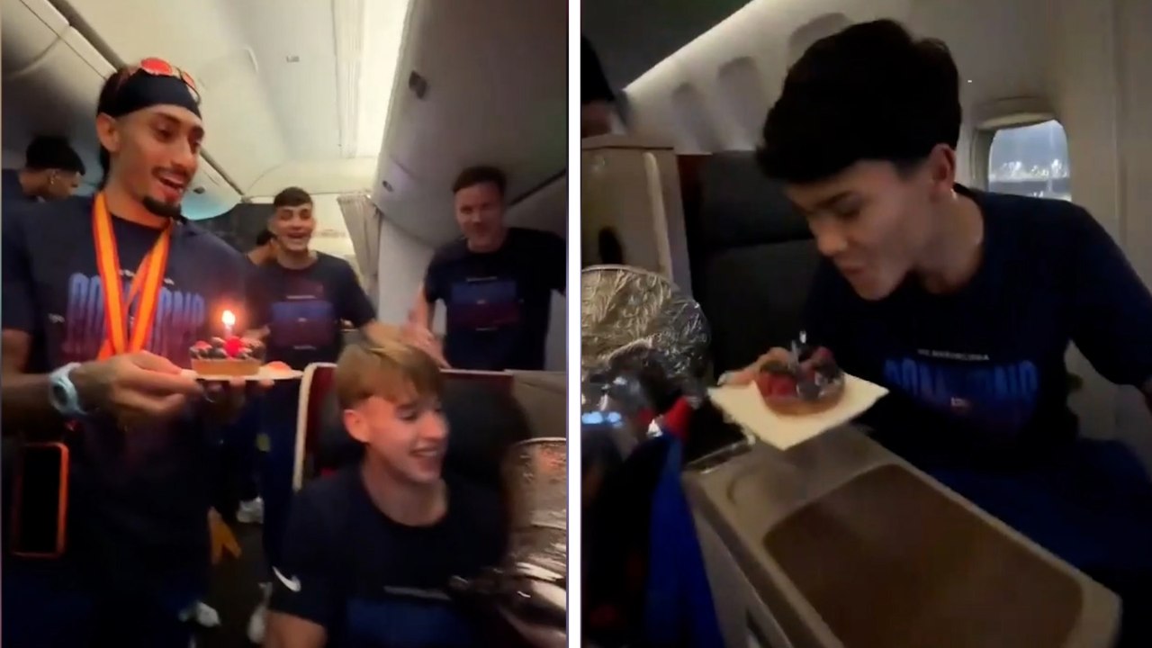 Canterano del Barcelona festeja su cumpleaños 18 en medio del triunfo en la Supercopa de España 2026
