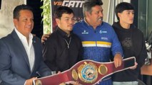 Chispa Medina va por su primera defensa del título Mundial Gallo de la WBO contra Adrián ''Gatito'' Curiel