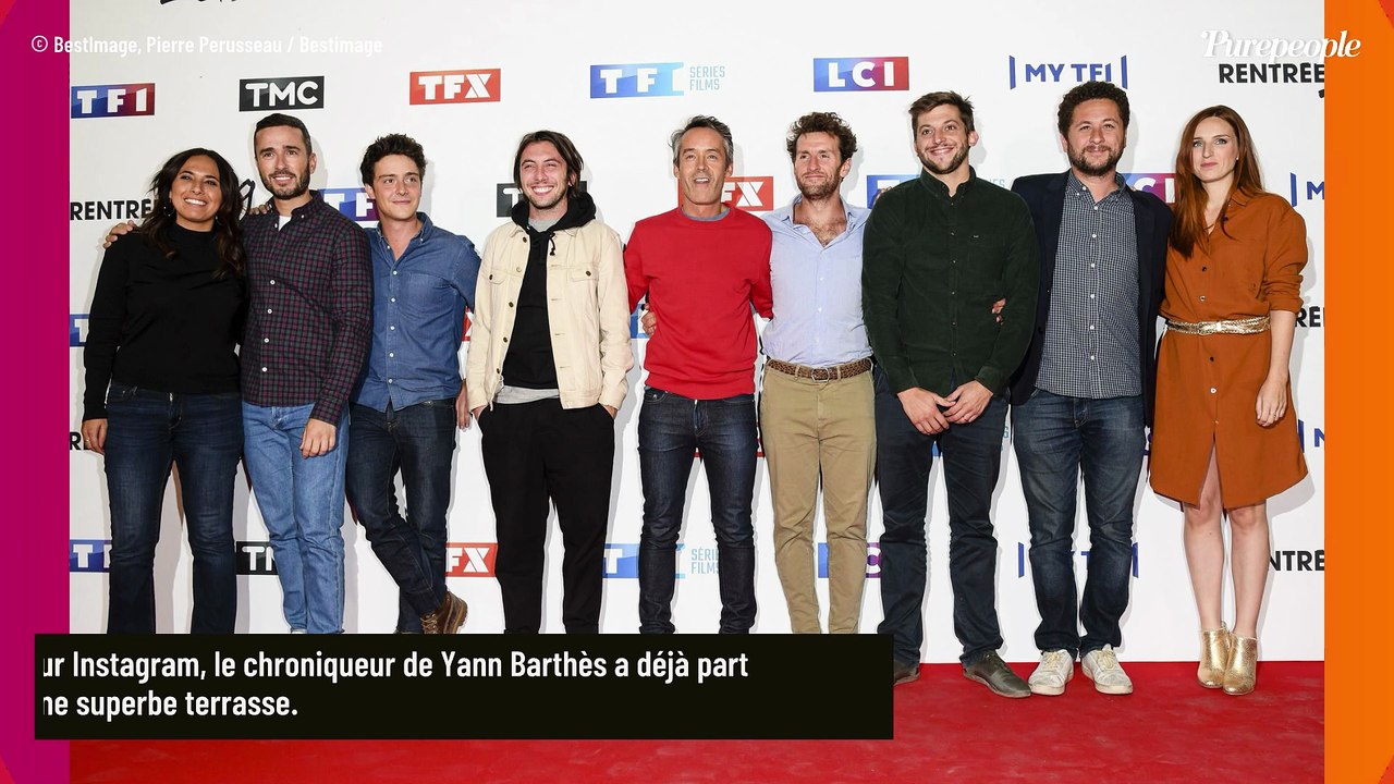 Etienne Carbonnier (Quotidien) installé dans un très bel appartement parisien pourvu d'une immense terrasse : aperçus de son bien unique