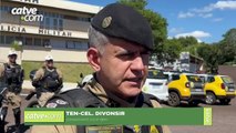 Comando detalha fechamento de refinaria e depósito de drogas  no bairro Universitário