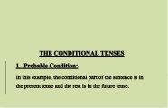 Apprendre l'anglais en français( Learn the conditional tenses in your native language)