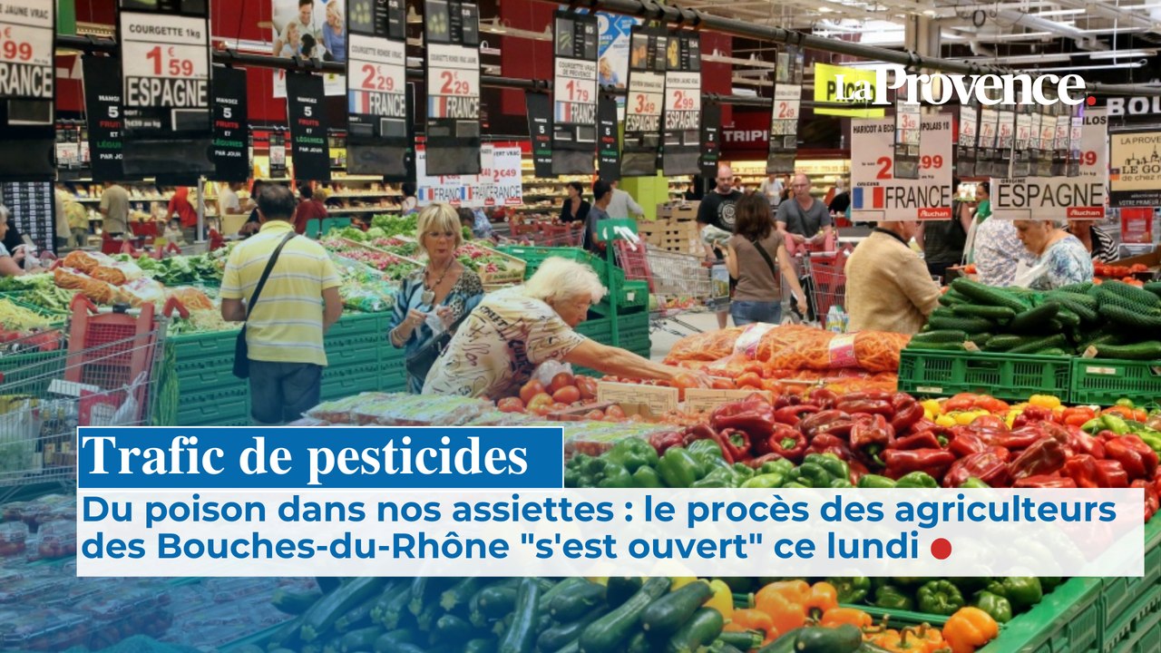 Trafic de pesticides, du poison dans nos assiettes : le procès des agriculteurs des Bouches-du-Rhône s'ouvre ce lundi