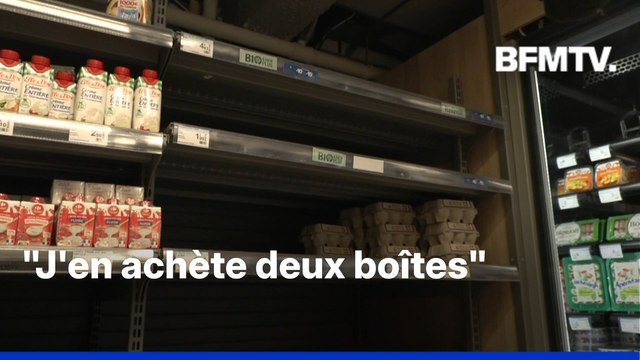 Pourquoi les rayons œufs sont-ils régulièrement vides?