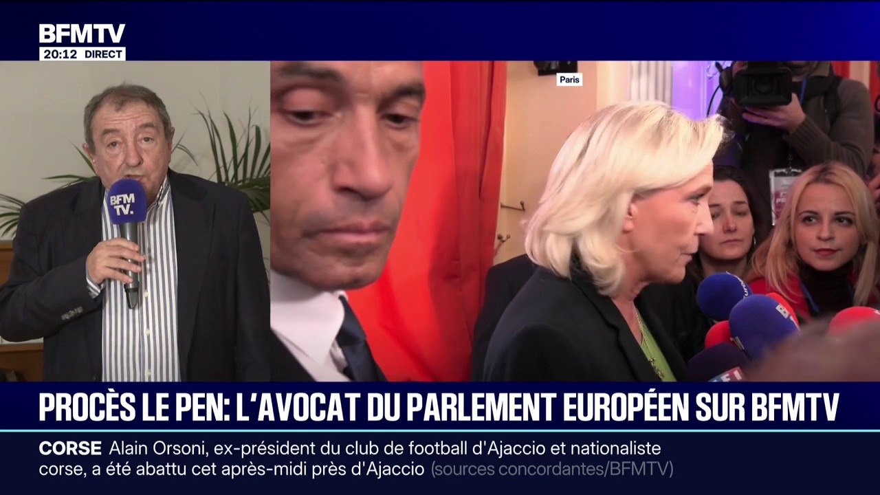 Procès des assistants parlementaires du RN: "Ce n'est pas parce que vous remboursez que vous n'avez pas détourné", explique Patrick Maisonneuve, avocat du Parlement européen