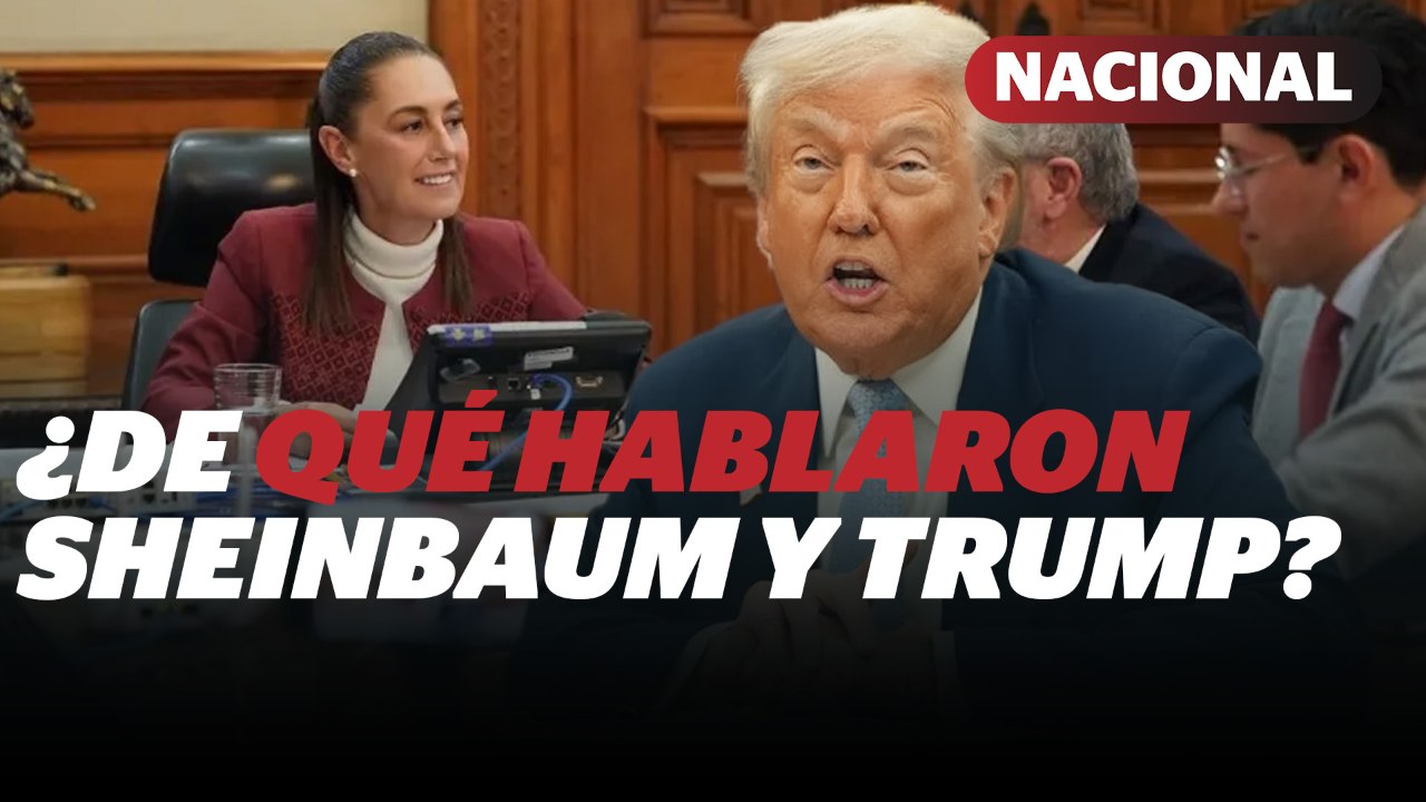 Sheinbaum descarta intervención militar de EU en México tras llamada | Reporte Indigo