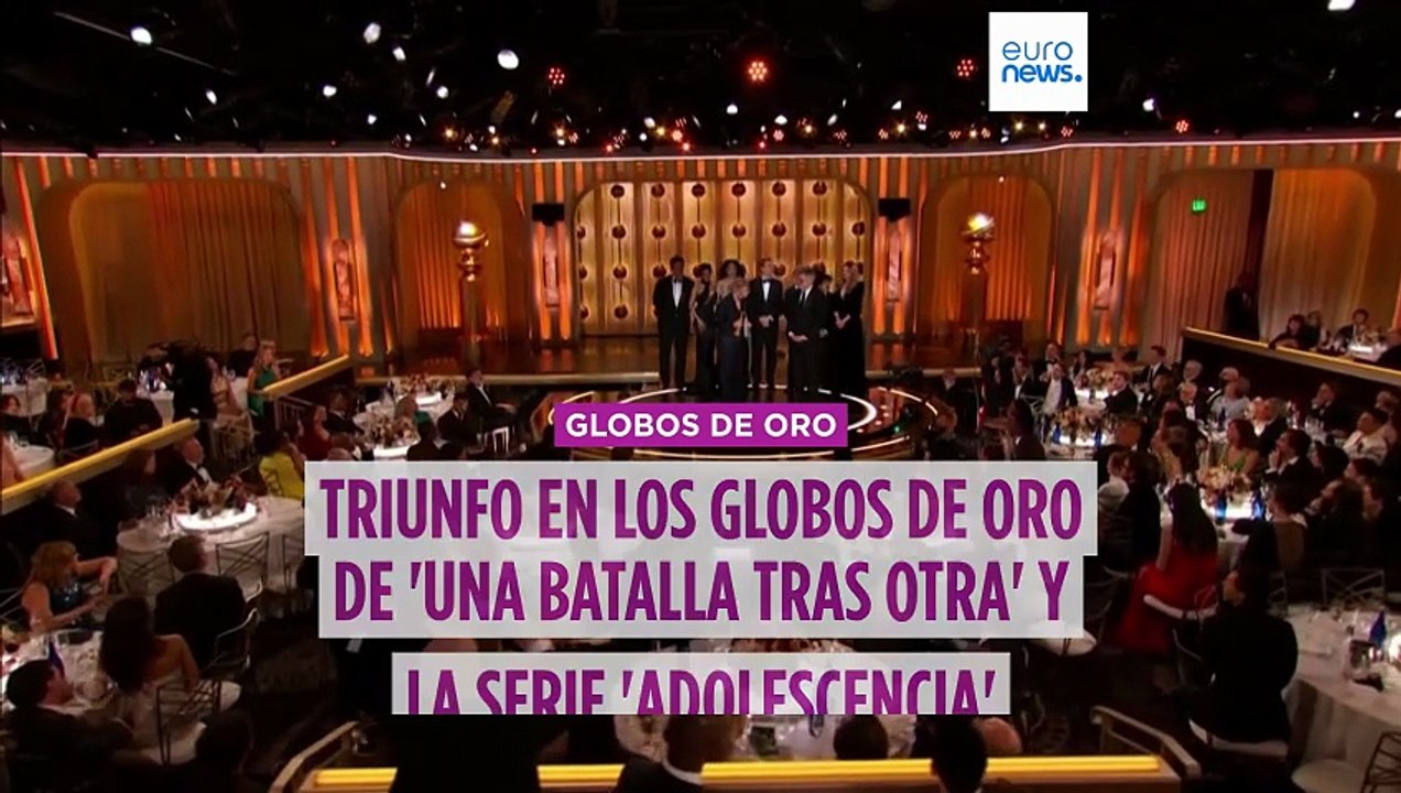 Globos de Oro 2026: 'Una batalla tras otra' convence en una gala en la que 'Sirat' se va de vacío