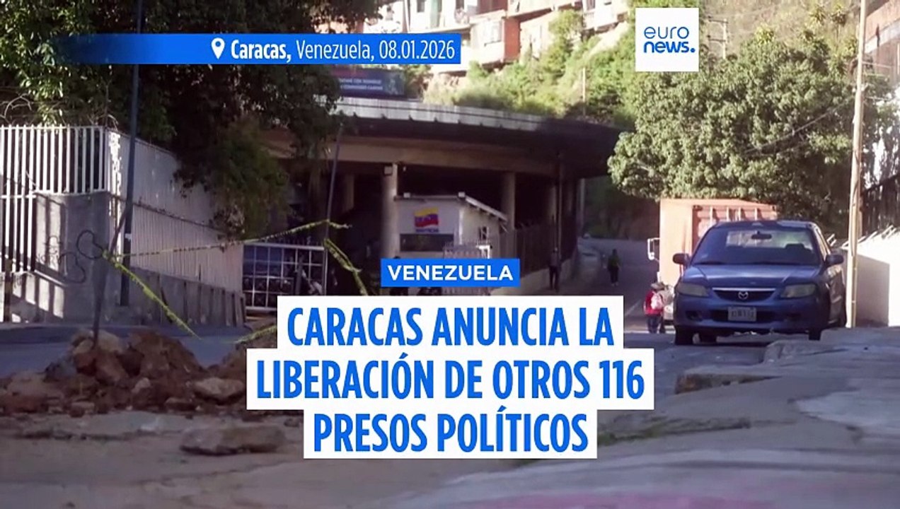 Venezuela anuncia la excarcelación de 116 presos políticos y eleva a 133 el total