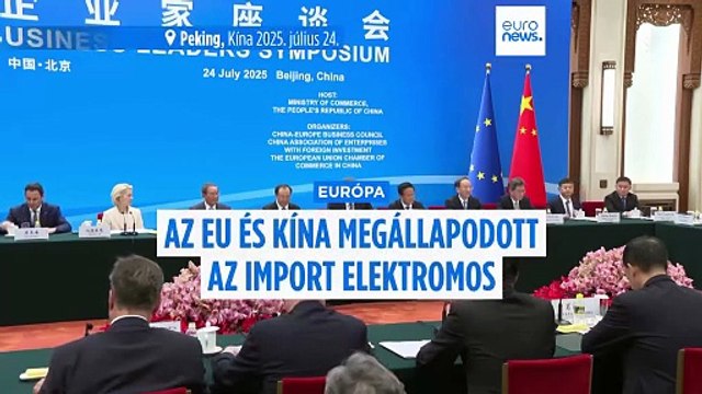 Közelebb került az uniós és a kínai álláspont a kínai autókra kivetett uniós vámok ügyében