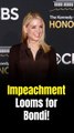 Pam Bondi faces impeachment chatter as the DOJ defends its Epstein file redactions