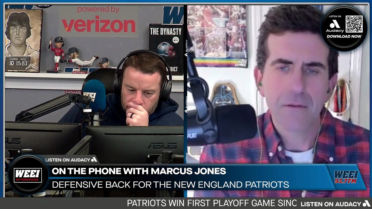 Marcus Jones credits Patriots fans for making things difficult for the Chargers | Afternoons