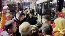 Galatasaray, Fethiye'de çiçeklerle karşılandı