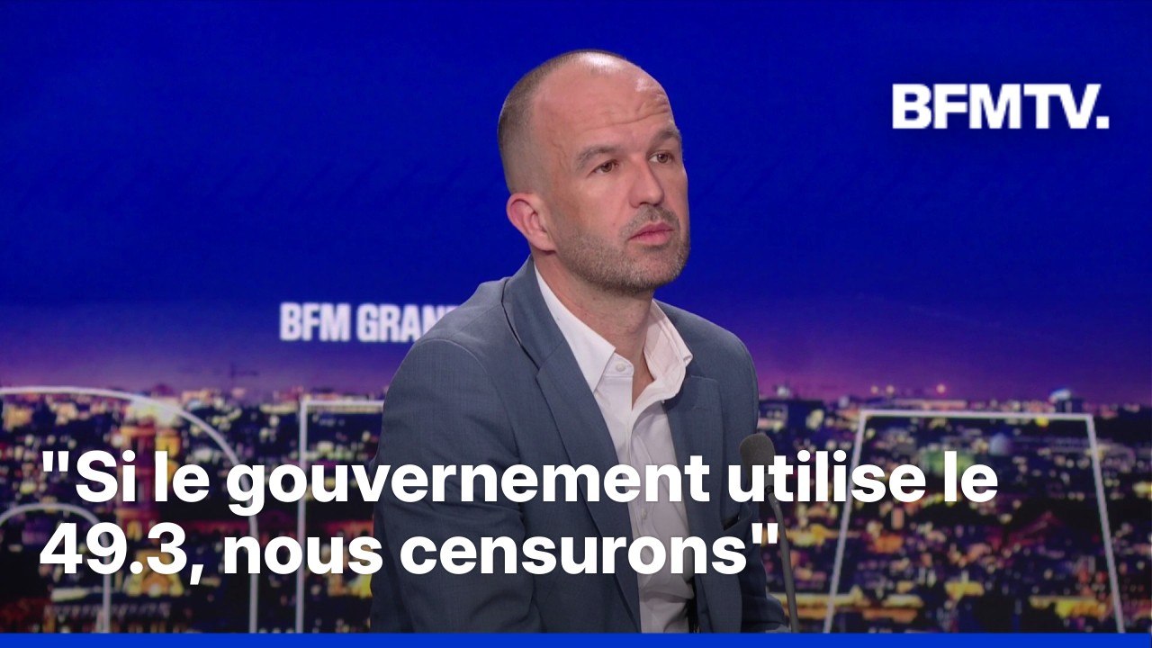 Budget, gouvernement, Iran: l'interview en intégralité de Manuel Bompard, coordinateur de LFI