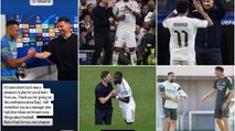 Las reacciones de los jugadores del Real Madrid en el día del adiós de Xabi
