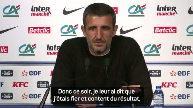 Paris FC - Stéphane Gilli : "Je suis fier de ce qu'ils ont montré"