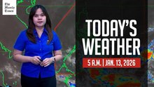 Today's Weather, 5 A.M. | Jan. 13, 2026