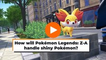 How will Pokemon Legends: Z-A do shiny Pokemon?