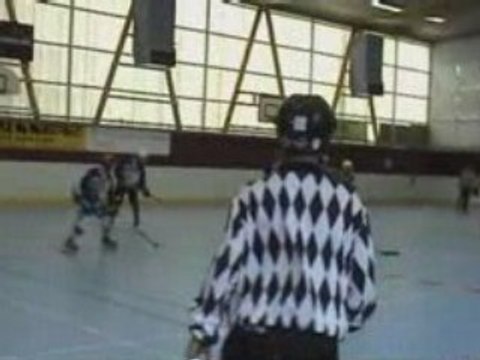 Rollers Hockey cadets RRCC à grenoble but zouzou