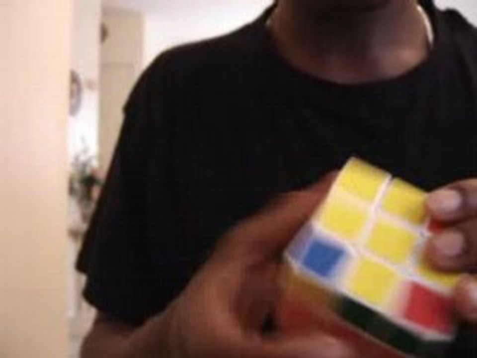 resolution rubik's cube 16.95sec