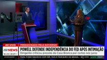 Powell defende independência do Fed após pressão de Trump por juros baixos