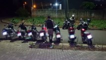 Fiscalização na Rua Altemar Dutra apreende carro, oito motos e garante segurança no trânsito