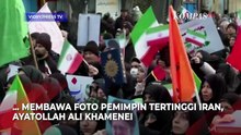 Visual Udara Demo Pro-Pemerintah Iran saat Dilanda Kerusuhan