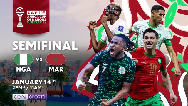 No te lo pierdas: Nigeria vs Marruecos en vivo por #beINSPORTS