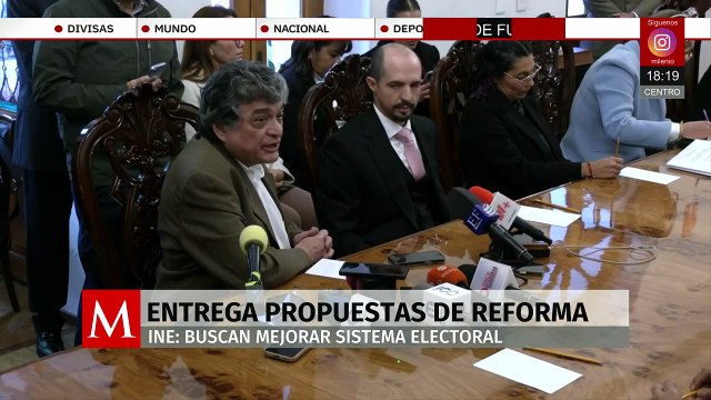 Reforma electoral avanza con propuestas del INE sobre autonomía y plurinominales