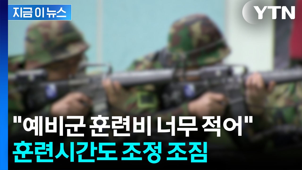예비군 동원훈련비 인상되나...청와대가 국방부에 내린 지시 [지금이뉴스]  / YTN