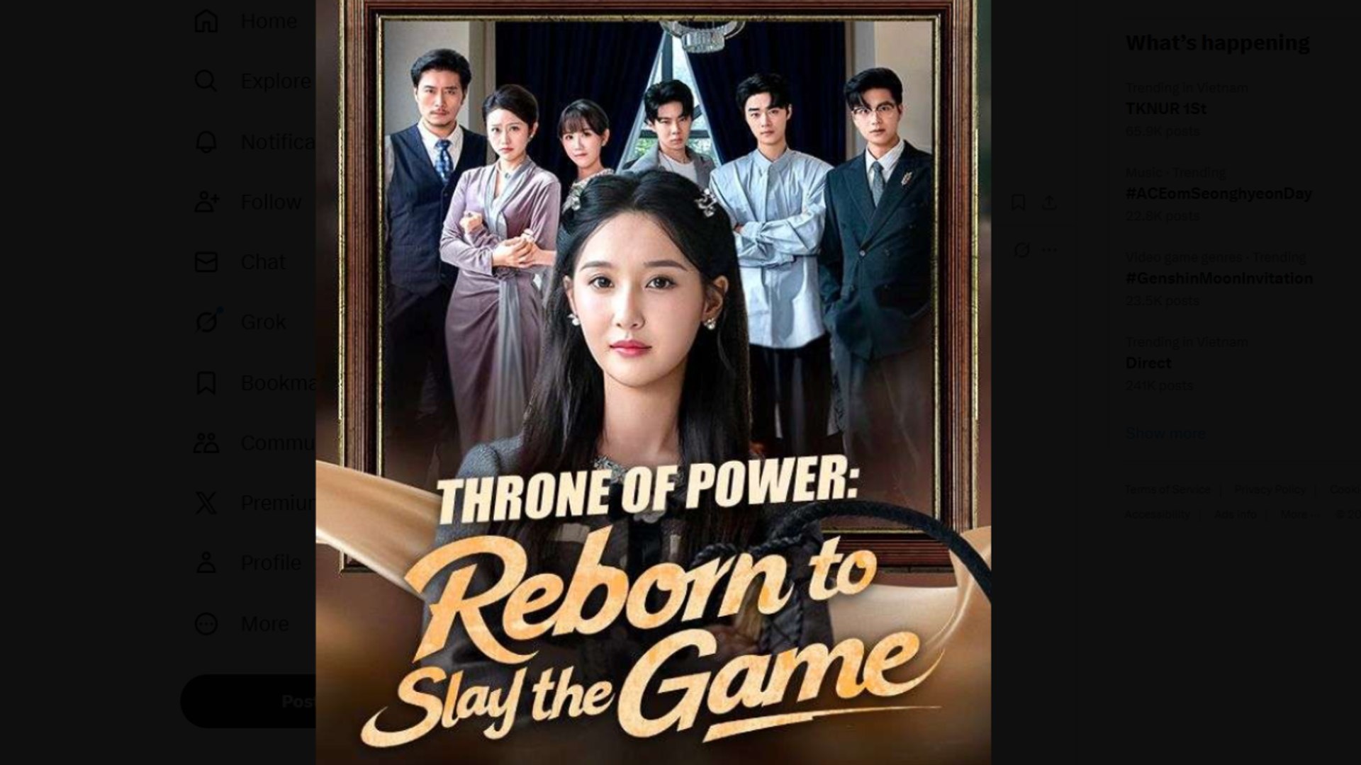 Throne of Power Reborn to Slay the Game Drama Movies English Sub