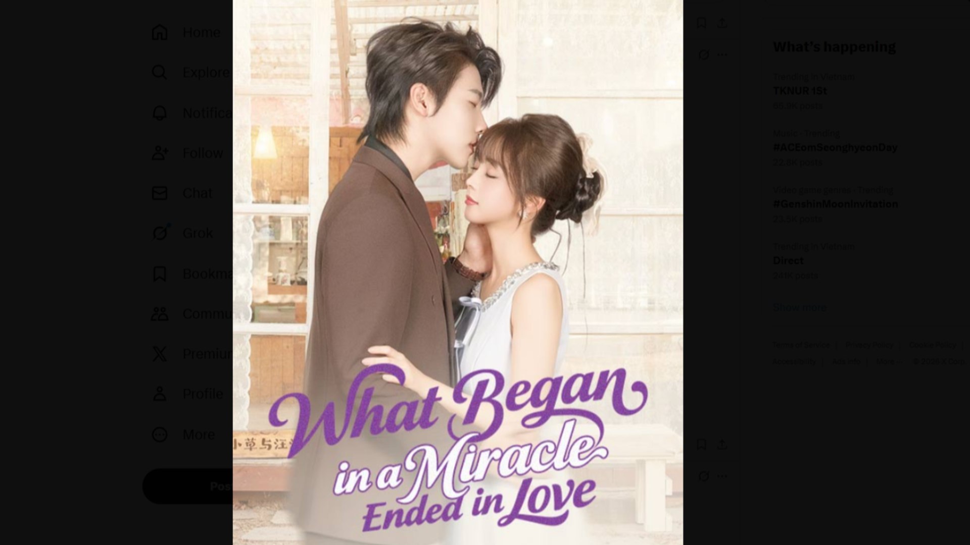 What Began in a Miracle Ended in Love Drama Movies English Sub