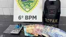 Morador de 60 anos é detido por tráfico de drogas durante ação da ROTAM