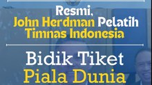 Resmi, John Herdman Pelatih Timnas Indonesia, Bidik Tiket Piala Dunia 2030!