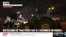 Colère des agriculteurs: 150 tracteurs sont entrés dans Paris, certains stationnés devant l'Assemblée nationale