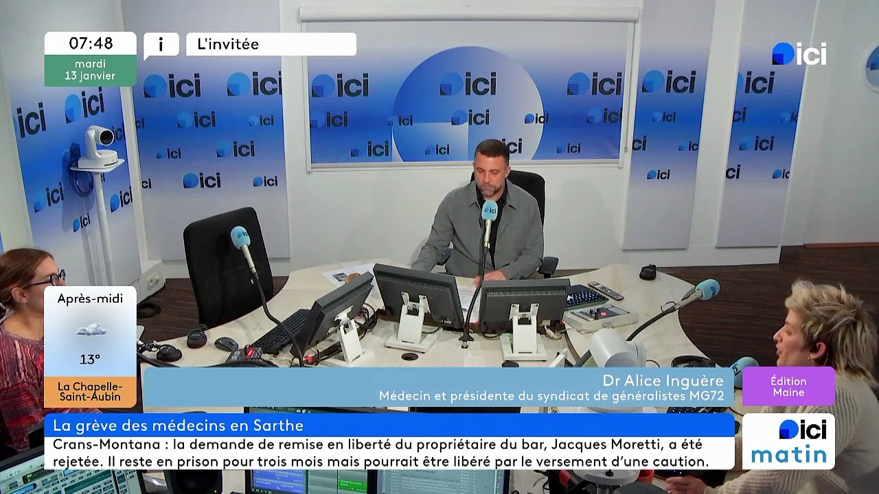 Alice Inguère, médecin généraliste au Mans, représentante du syndicat MG 72