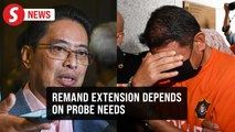 MACC yet to decide on extending former Army chief's remand, says Azam