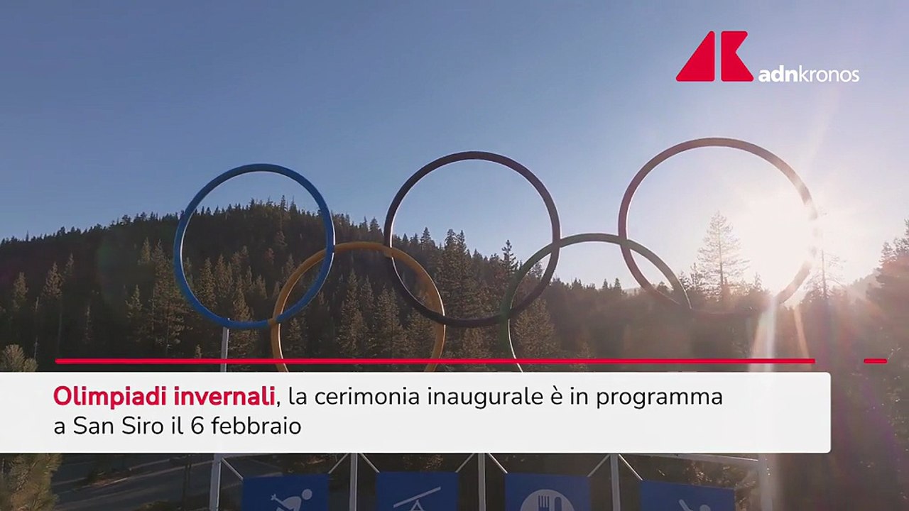 Giochi olimpici invernali, 6 febbraio a San Siro cerimonia di apertura