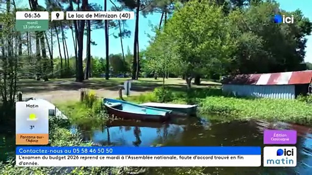 13/01/2026 - ici matin par ici Gascogne en vidéo