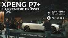 Xpeng P7+ gegen Tesla? Neue China-Limousine startet durch | Brüssel Stream