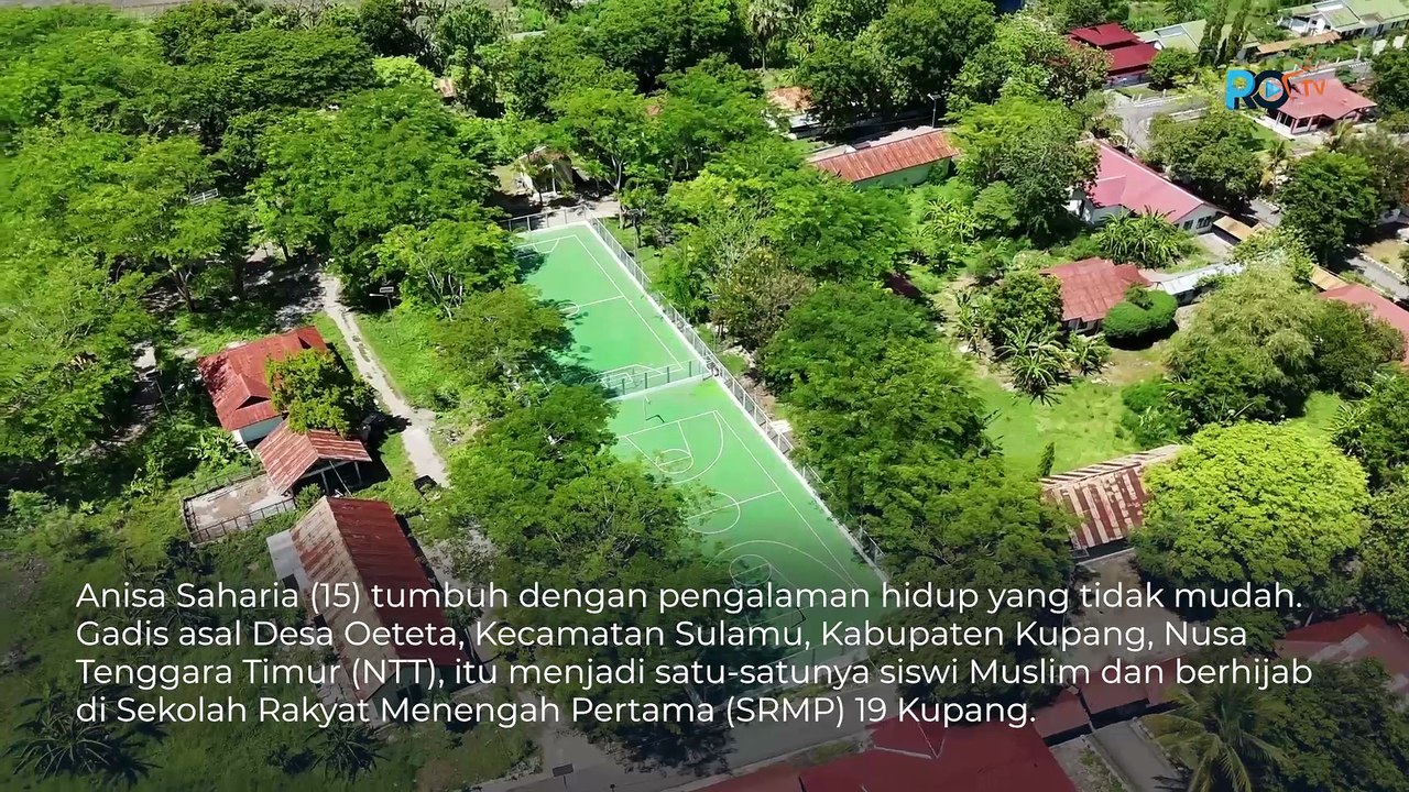 Sendiri di Tengah Perbedaan, Siswi Berhijab Ini Menemukan Rumah Baru di Sekolah Rakyat Kupang