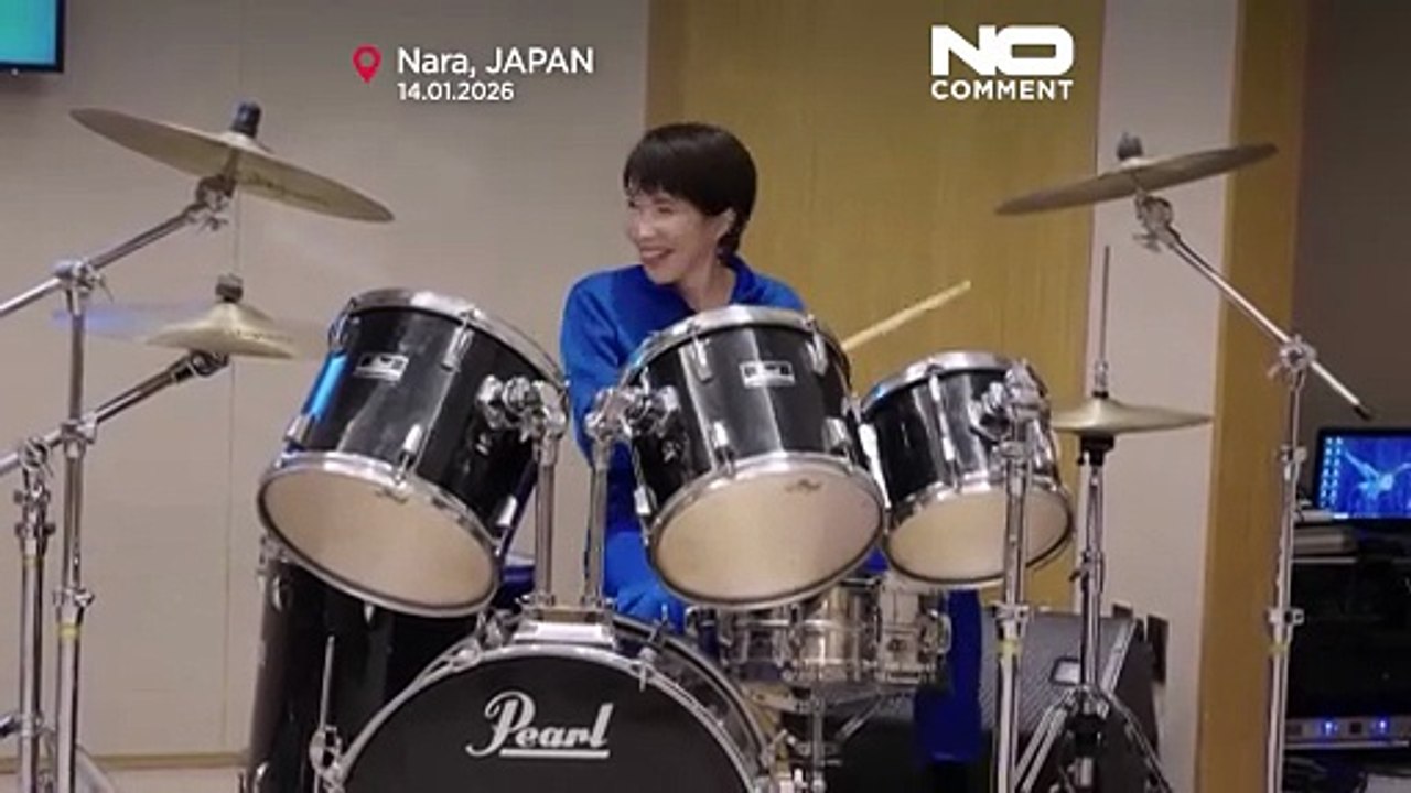 Séance de batterie improvisée pour les dirigeants japonais et sud-coréen à Tokyo