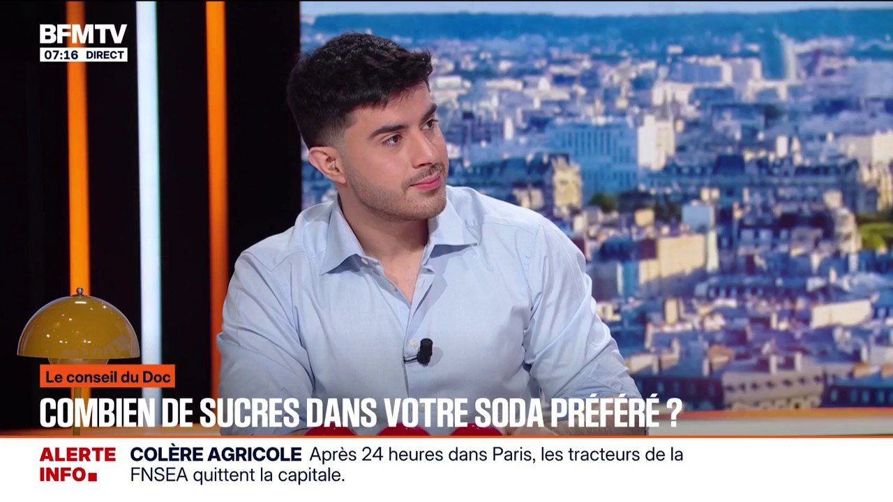 LE CONSEIL DU DOC - Combien de sucres en morceau y a-t-il dans vos boissons préférées?