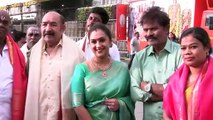 Actor Vijay Kumar, Pritha Hari & Director Hari Visits Tirumala