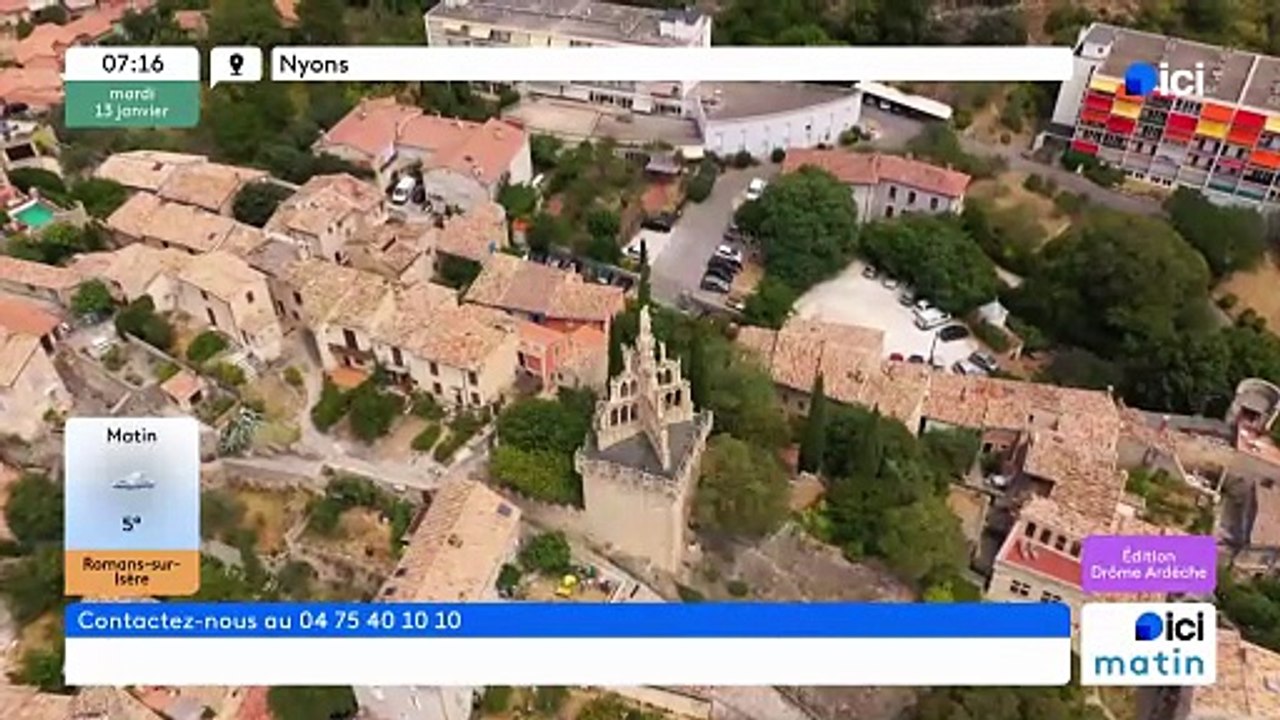 13/01/2026 - ici matin par ici Drôme Ardèche en vidéo