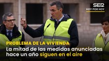 SIN SOLUCIÓN a la CRISIS de la VIVIENDA: la MITAD de las MEDIDAS de 1 AÑO SIGUEN en el AIRE