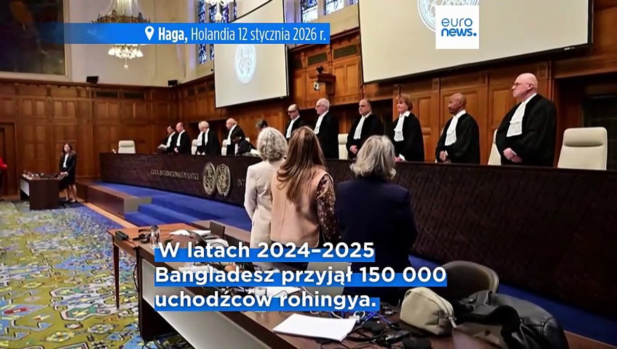 Przed sądem ONZ rozpoczyna się sprawa dotycząca tego, czy Mjanma dopuściła się ludobójstwa na Rohingya