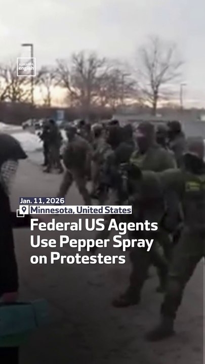 Federal US Agents Use Pepper Spray on Protesters - video Dailymotion